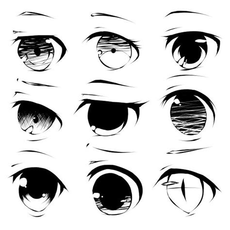 动漫里的眼睛有长方形的吗