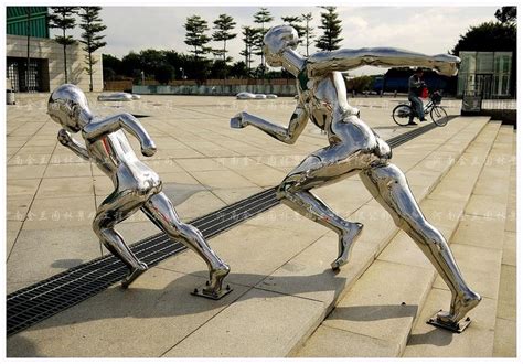 北京卡通不锈钢雕塑