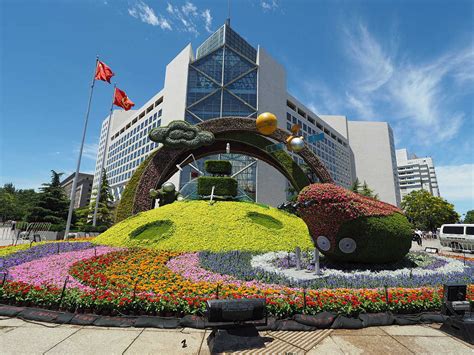 北京大型立体花坛制作公司