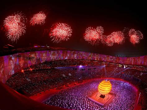 北京奥运会开幕式凤凰点火