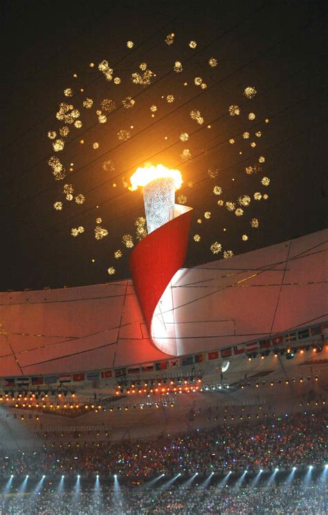 北京奥运点火仪式全过程