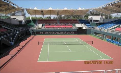 北京朝阳公园附近网球场