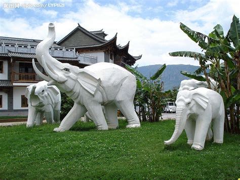 北京玻璃钢大象雕塑
