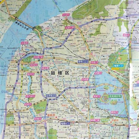 南京交通旅游地图
