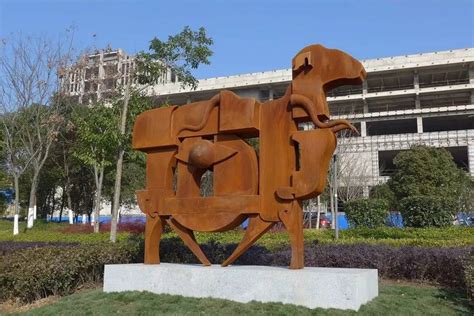 南宁耐候钢雕塑