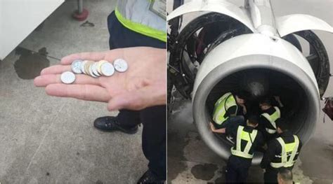 南航回应乘客往飞机发动机扔硬币