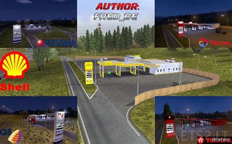 卡车模拟2加油站