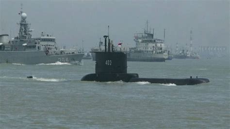 印尼军方一艘潜艇失联