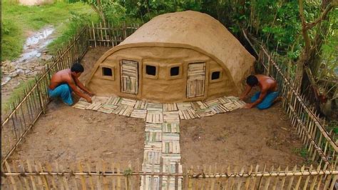 原始人建造房子的视频