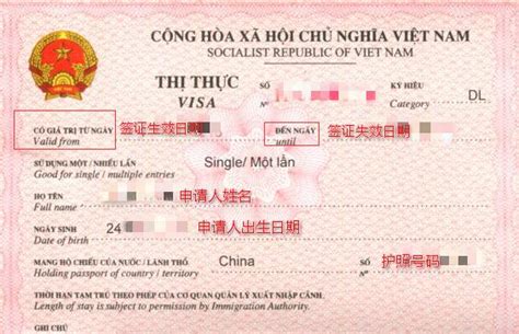 去越南签证需要几天才能下来