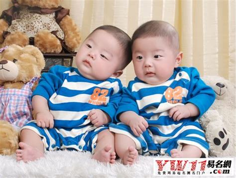 双胞胎男孩起名常用字