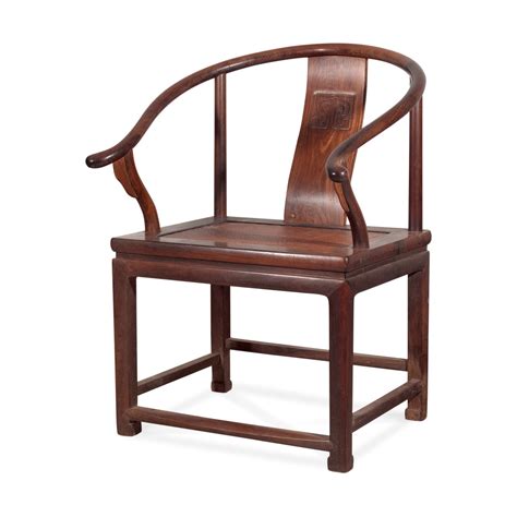 古典红木圈椅