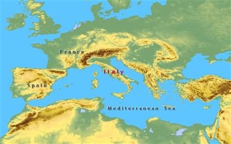 古地中海未消失前地图