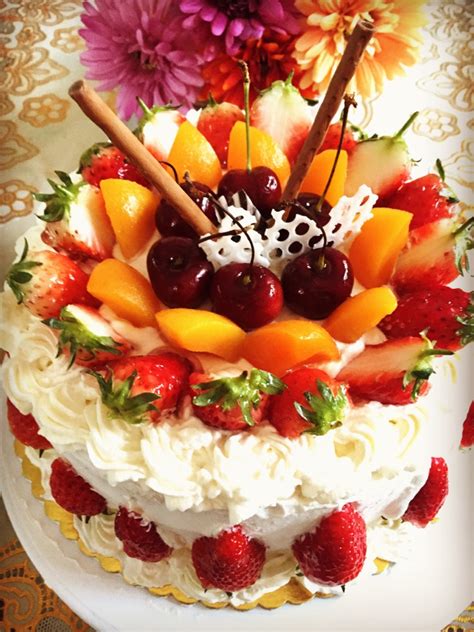 只有水果的水果蛋糕怎么做