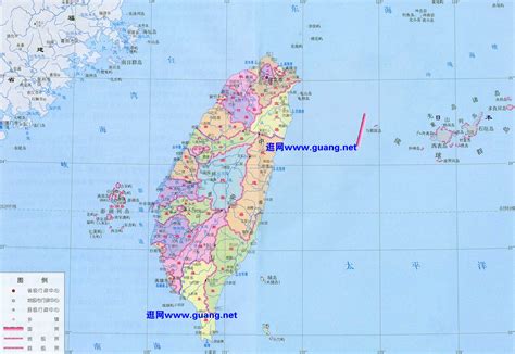 台湾周边海域地图