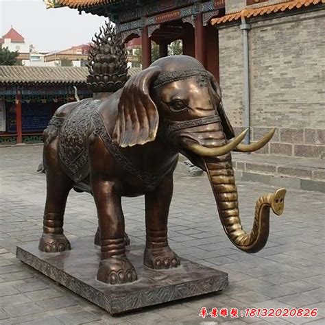 合肥铸铜大象雕塑图片