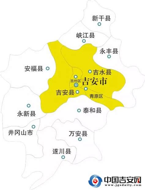 吉安城区地图高清全图