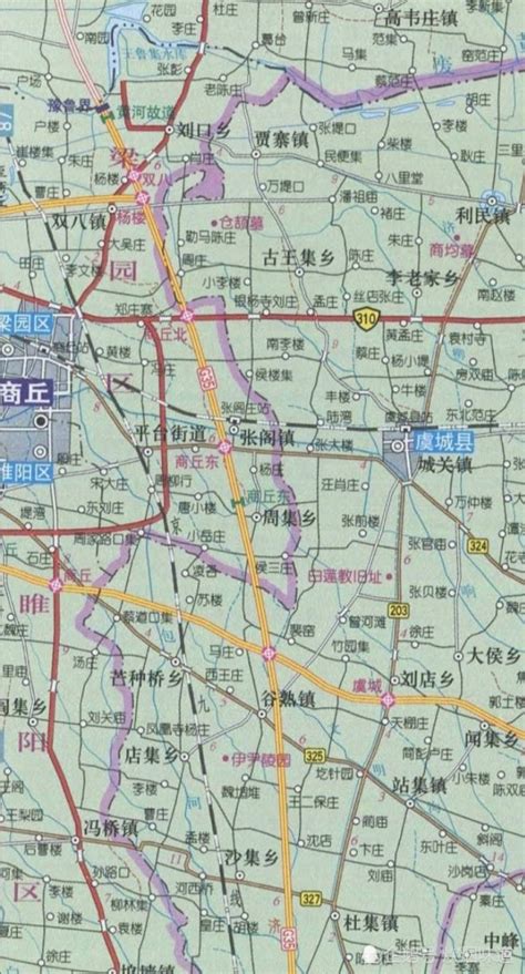 商丘睢县离虞城县有多少公里