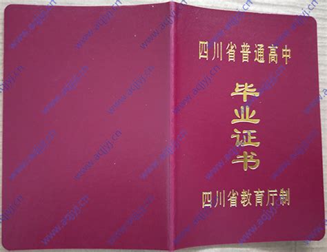 四川省97年的高中毕业证图片