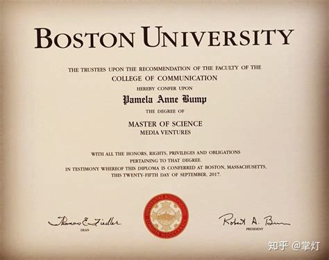 国外大学毕业证书样式图片