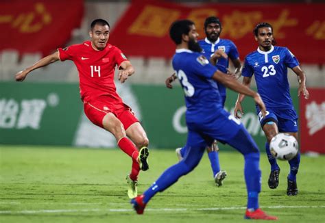 国足对马尔代夫中央电视台直播