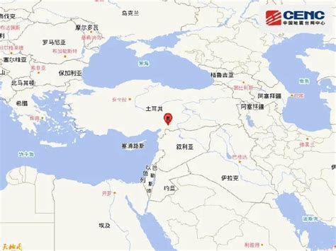 土耳其突发7.8级地震地点