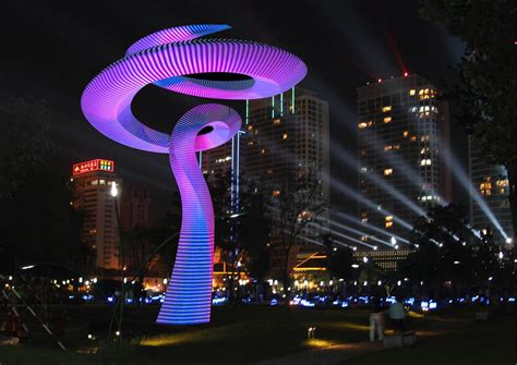 城市雕塑灯光设计