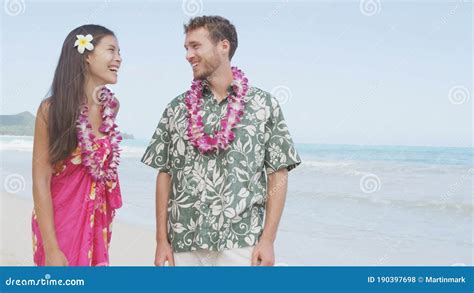 夏威夷幸福情侣
