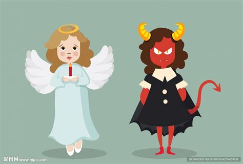 天使恶魔讨论孩子的问题