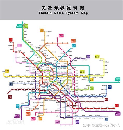 天津地铁12号线高清图
