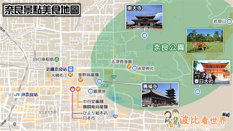 奈良一日游最佳路线图
