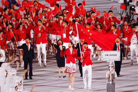 奥运会中国队的出场时间