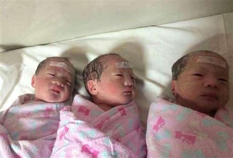 女子第一胎生三胞胎又怀二胎