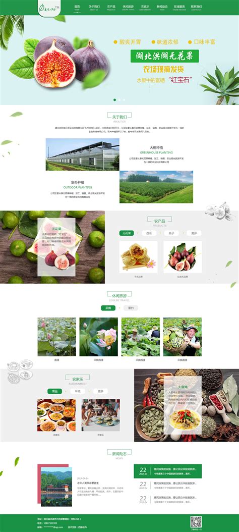 如何建设农产品网站