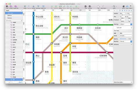 如何用手机制作地铁线路图