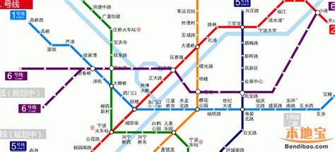 宁波地铁6号线最新规划站点