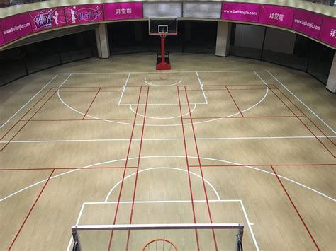 室内篮球场地塑胶地板