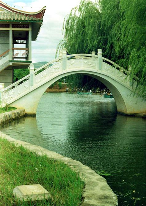 小桥流水风景图片