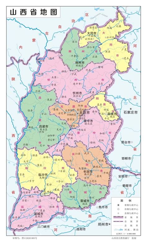 山西地图全图吕梁县