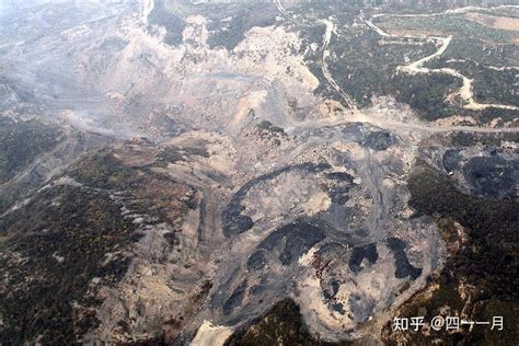 山西被挖的煤矿