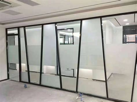 平凉铝型材玻璃隔墙订购