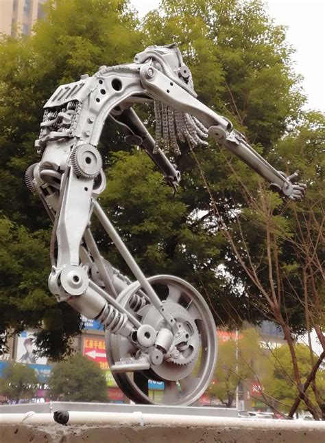 广东不锈钢机器人雕塑