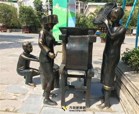 广东人物仿铜雕塑定制