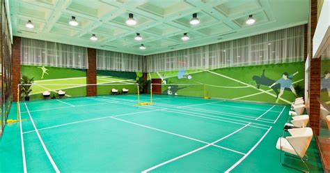 广州体育学院羽毛球场