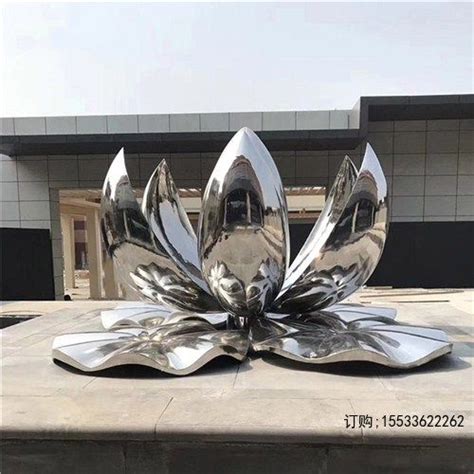 广州增城不锈钢植物雕塑