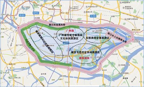 广州海珠片区图