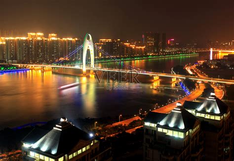 广州珠江大桥照片