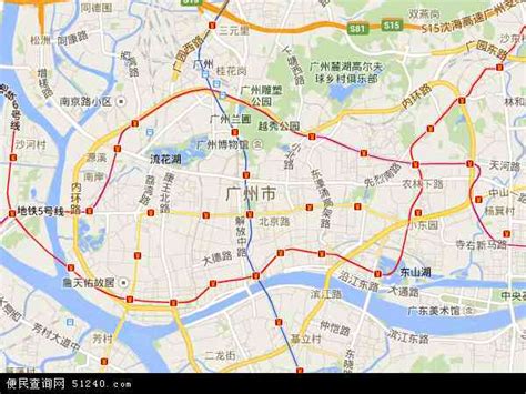 广州越秀区地图高清版大图