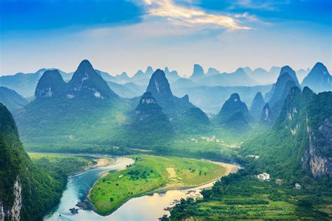 广西桂林生态旅游景点