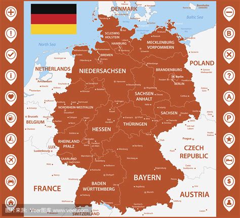 德国全部城市一览表